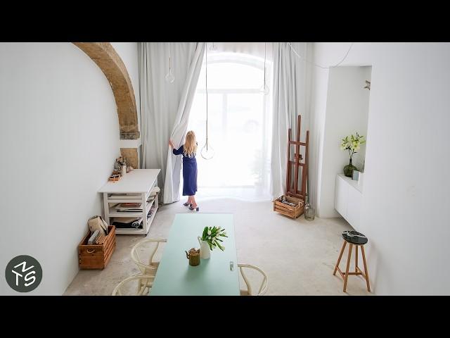 NEVER TOO SMALL: 3 in 1 Artist’s Home, Studio and Gallery, Lisbon 50sqm/538sqft