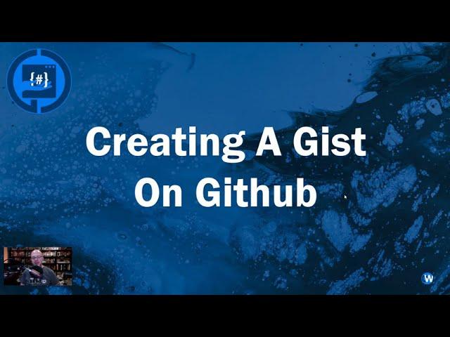 How to create a Gist on GitHub