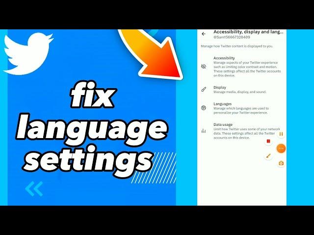 How To Fix Language Settings On Twitter App 2023