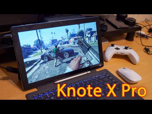 KNote X Pro - GTA V on Intel N4100 tablet!? Intel UHD 600 Graphics