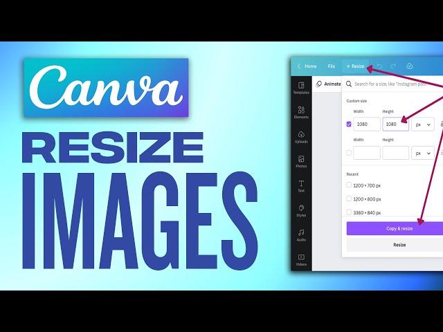 How To Resize Images In Canva