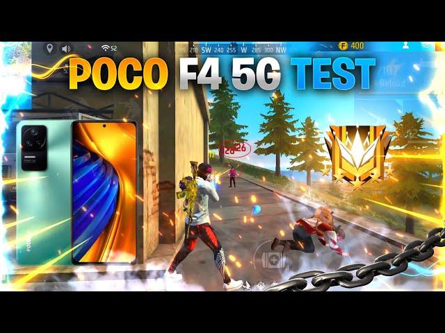 19 KILLS BOOYAH || POCO F4 5G FREE FIRE TEST || FREE FIRE SOLO VS SQUAD WITH POCO F4 5G GAMEPLAY ||