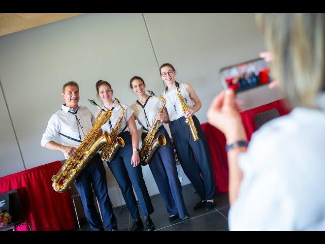 Leonard Bernstein: Ouverture zu "Candide" - Sax Arte Saxophonquartett #saxarte_saxophon_quartett