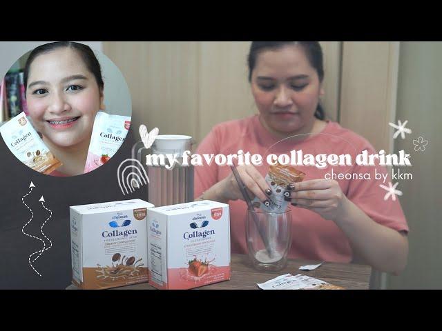 PAMPAPUTI AND NEWEST BUDOL FROM WATSONS, NAKAKA GLOW NG SKIN! CHEONSA BY KKM COLLAGEN POWDERS