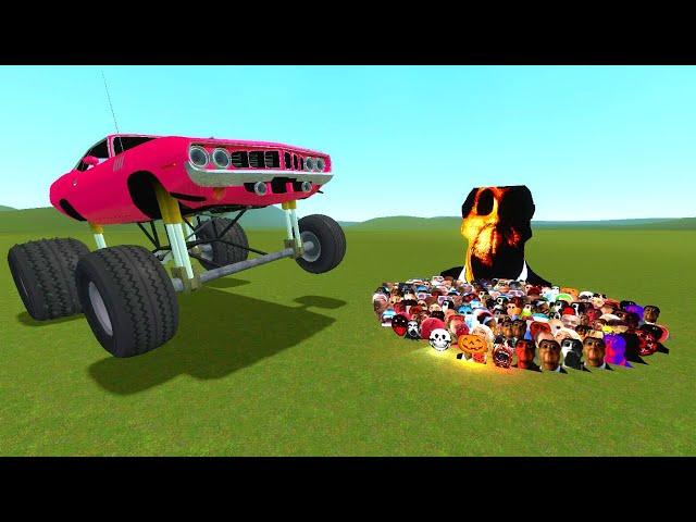 Obunga Nicos - Cars Durability Test [Garry's Mod]