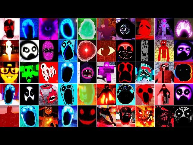 ALL 50 NEW Fanmade Entity Jumpscares in Roblox Doors Floor 2