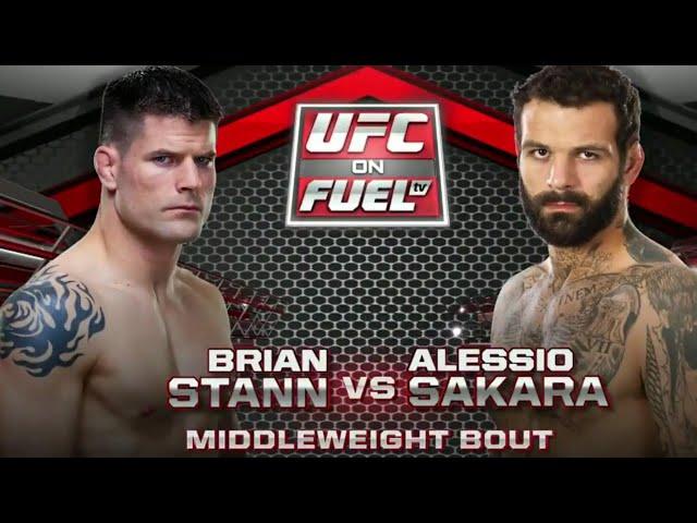 UFC BRIAN STANN vs ALESSIO SAKARA FREE