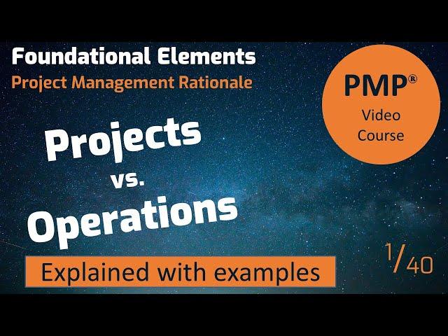 Project and Operations: Difference explained with examples