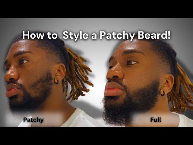 How to Style a Patchy Beard