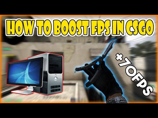 How To Boost FPS in CSGO For Low End PC in 2021 Tutorial