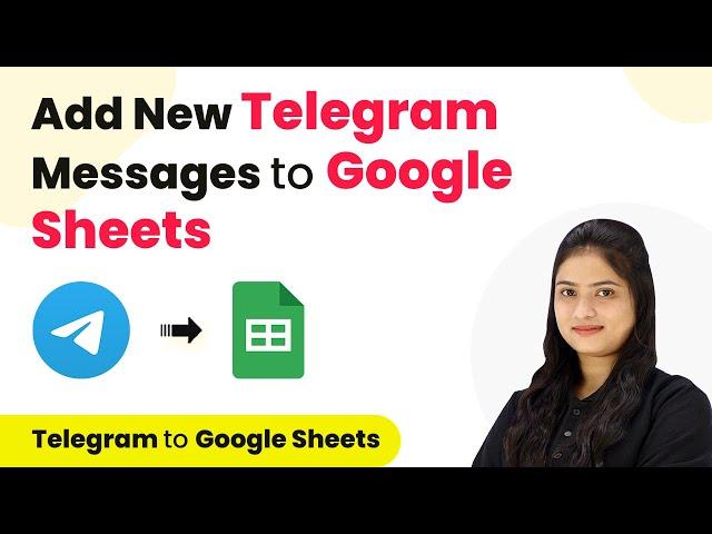 How to Add New Telegram Messages to Google Sheets | No Code Automation
