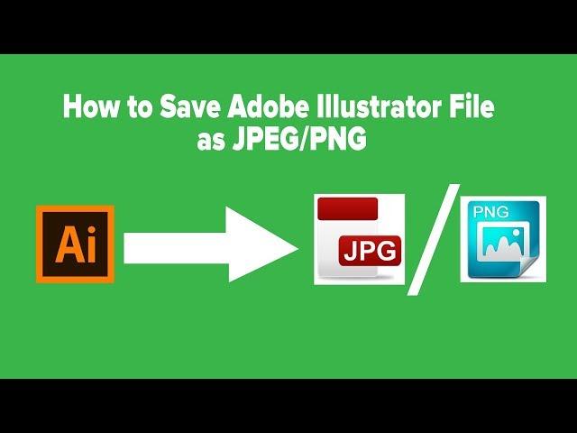 How to Save High Resolution JPEG/PNG in Adobe illustrator