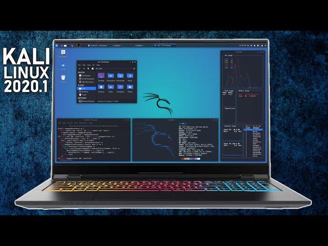 Kali Linux 2020.1 Installation and Preview 2020