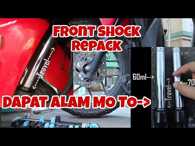 Front Shock Repack DIY | Wheel Bearing | Honda Click v2 125i