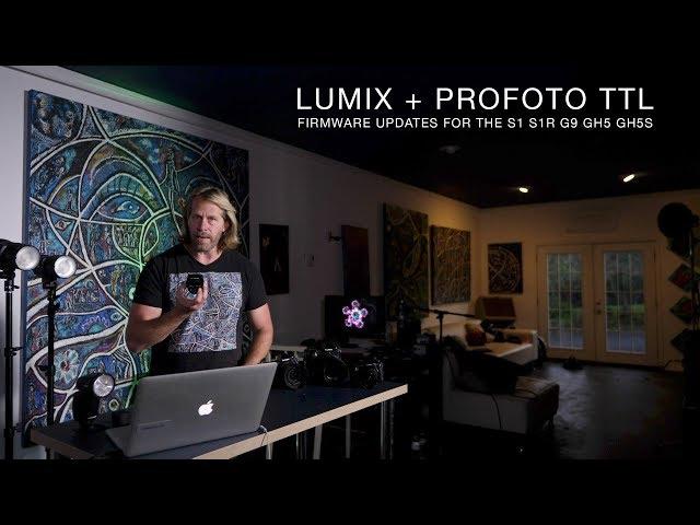 Lumix S1 G9 GH5 Firmware Updates and Profoto TTL