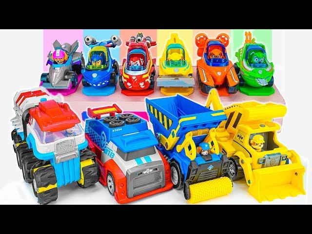 Paw Patrol toys unboxing ASMR | Mighty Movie | Rescue Wheels | Paw Patrol Police Cruiser