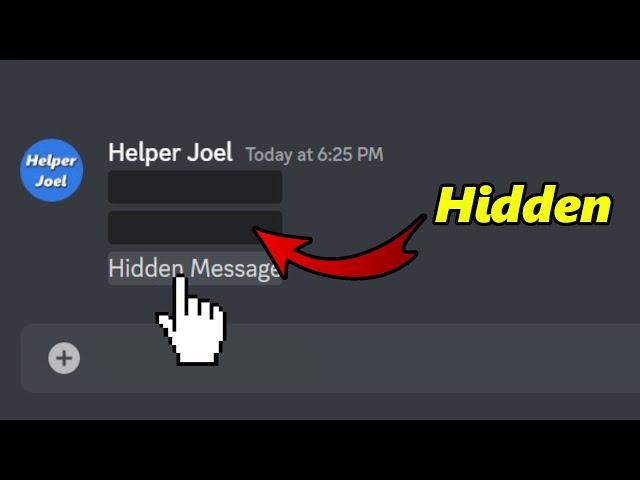 How To Send A Hidden Message On Discord (2023)