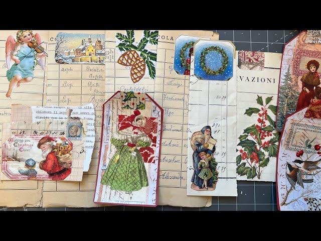 Craft with me #whatsinmybox | Random ephemera making session EP 37