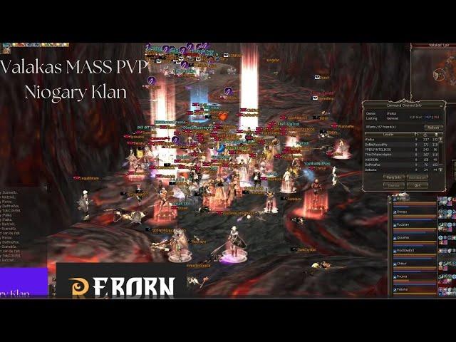 Lineage 2 Reborn x10 IT, VALAKAS MASS PVP, Nieogary Klan