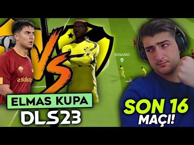 ROMA VS EBG  ELMAS KUPA SON 16 MAÇI! | DLS 23