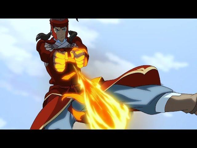 Korra trains - The Legend of Korra