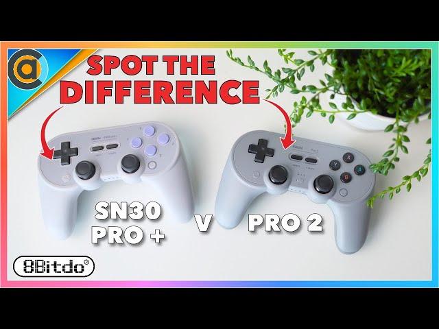 8bitdo SN30 Pro+ versus Pro 2. ALL THE KEY DIFFERENCES