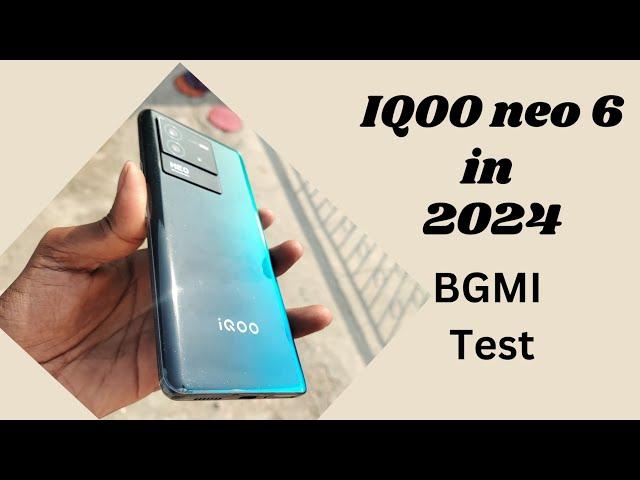 IQOO Neo 6 BGMI test in 2024, 90fps 