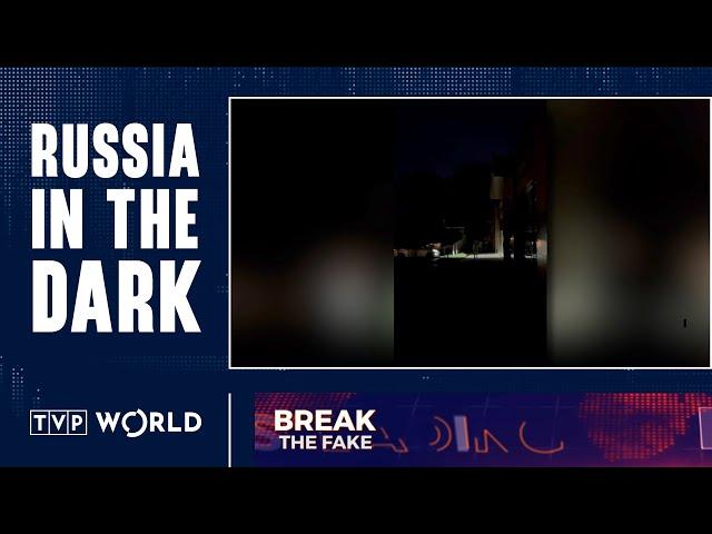 Russia's south without electricity | Break the Fake