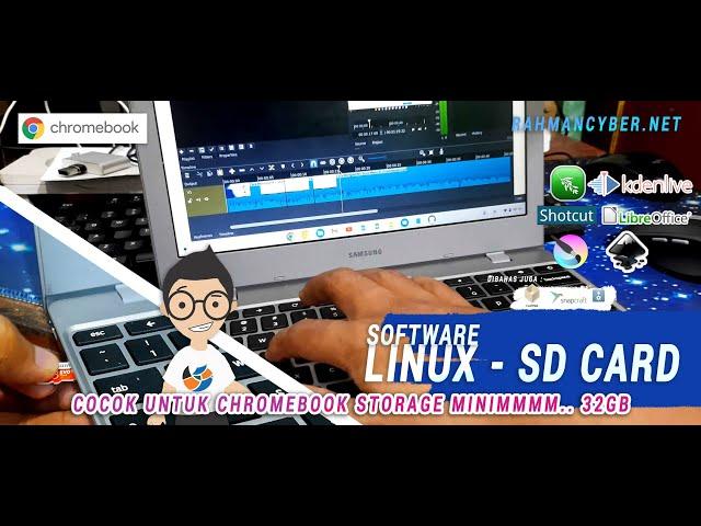 How to Run Linux Software from SD CARD Storage without Installing it on a Chromebook