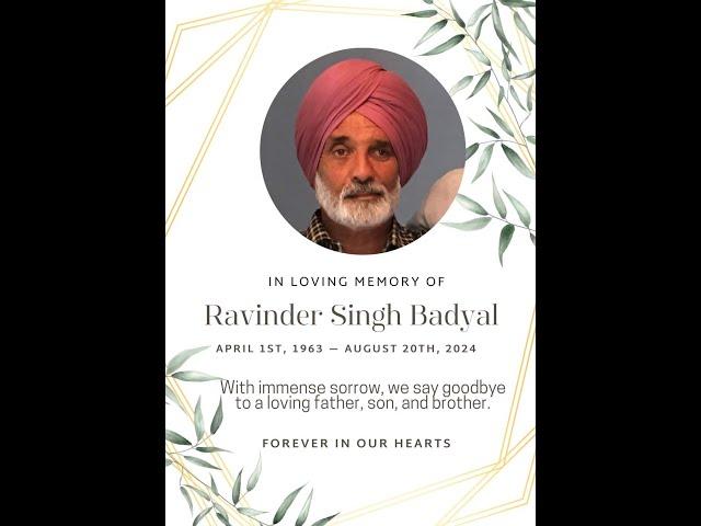 Late S. Ravinder Singh BADYAL