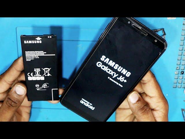 Samsung j6 plus battery replacement / Samsung j6 plus disassembly /Samsung j6 plus power off problem