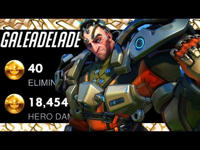 GALE DOMINATING AS SIGMA! COMPETITIVE! [ OVERWATCH ROLE LOCK TOP 500 ]