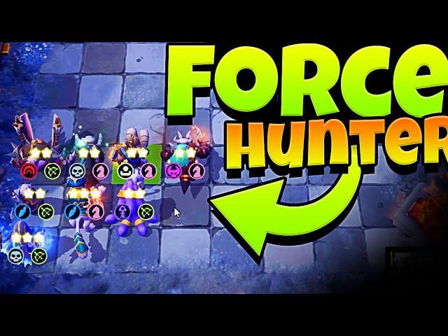 FORCE HUNTER KNIGHT in AUTO CHESS MOBILE