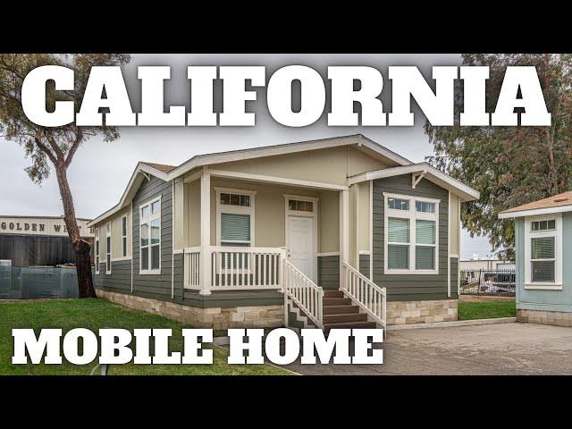 OH BOY! I got to tour a SPECIAL mobile home in California! Prefab House Tour