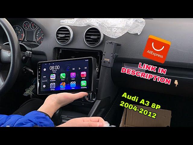 Install Androide Screen DVD GPS Full Ecran Audi a3 8p ( AliExpress )