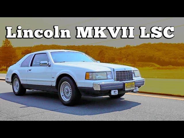 1991 Lincoln MK7 LSC: Regular Car Reviews