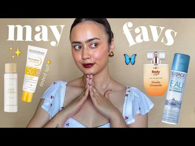 May favourites  Can’t stop using these!!! rice toner , perfumes , tinted spf & more 