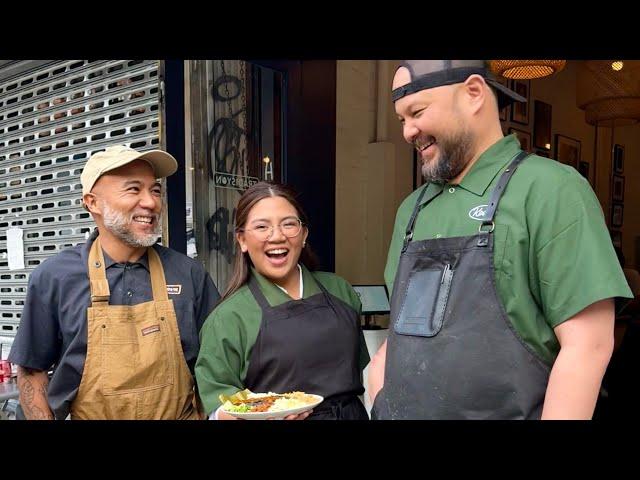 Life in a New York kitchen P1. #filipinofoodforward  @lumpiaqueen