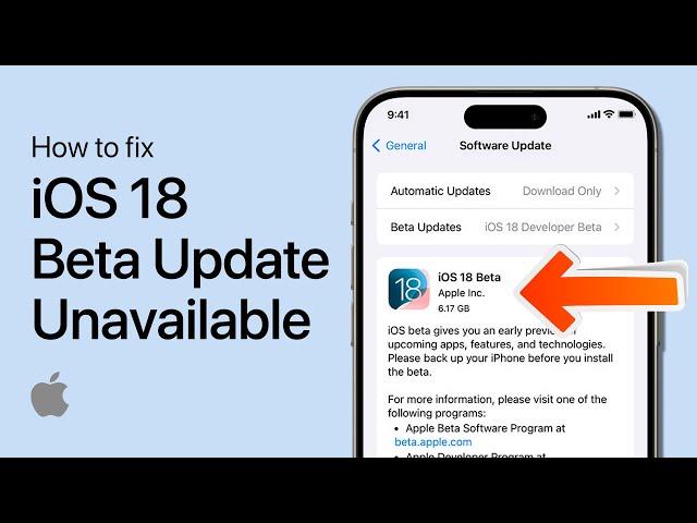 How To Fix iOS 18 Beta Update Not Showing Up on iPhone