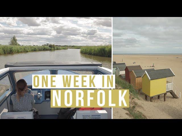 7 Days In Norfolk, UK | Hunstanton, Norfolk Coast, Norfolk Broads, Great Yarmouth, Norwich Vlog