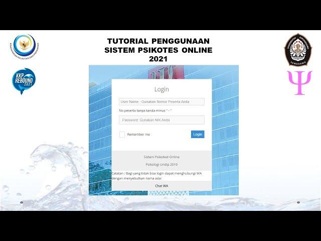 Tutorial Penggunaan Aplikasi E Psikotes