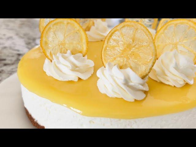 No Bake Lemon Cheesecake / Lemon Cheesecake Recipe