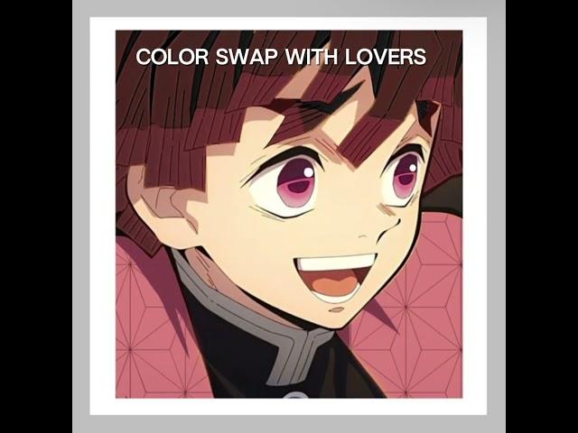 Color pallet swap with lovers!! || demon slayer || all art is mine #demonslayer