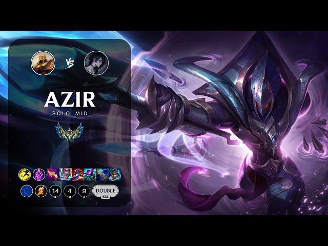 Azir Mid vs Hwei - EUW Challenger Patch 14.3