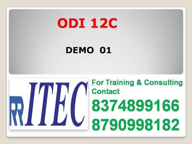 ODI 12C Demo 01