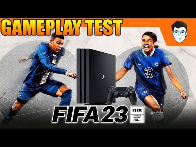 [PS4] FIFA23 PS4 PRO GAMEPLAY TEST.