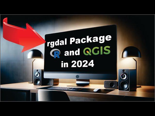 How to set up rgdal package into QGIS in 2024