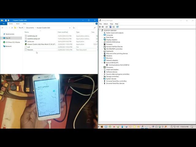 Huawei Enable Adb Tool V5 V6 {V7 No Test} Method Via Fastboot Mode New 2021 by (gsmtestedfile.com)