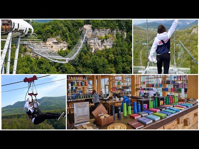 СКАЙПАРК/Skypark Сочи Полет на Zipline Прыжок Bungy 69, 207  Цены и впечатленияАсмр-влог