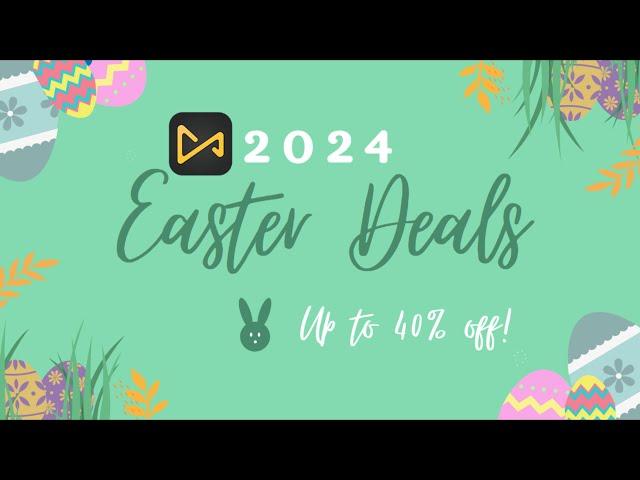 TunesKit 2024 Easter Deals, Up to 40% off!
